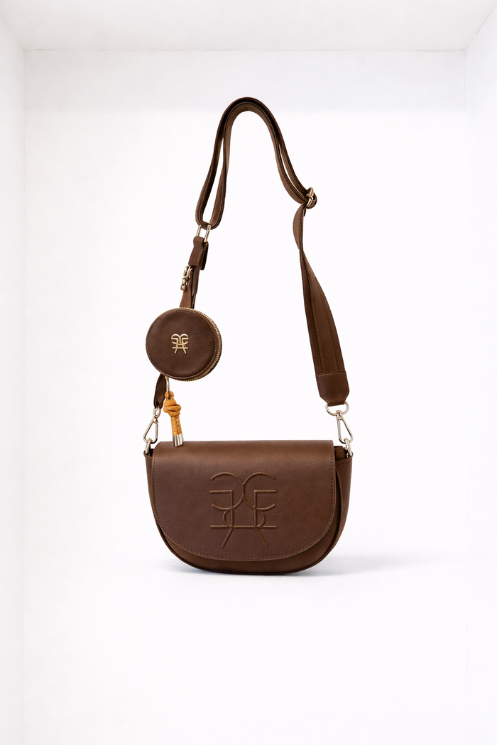 Bandolera tori marron